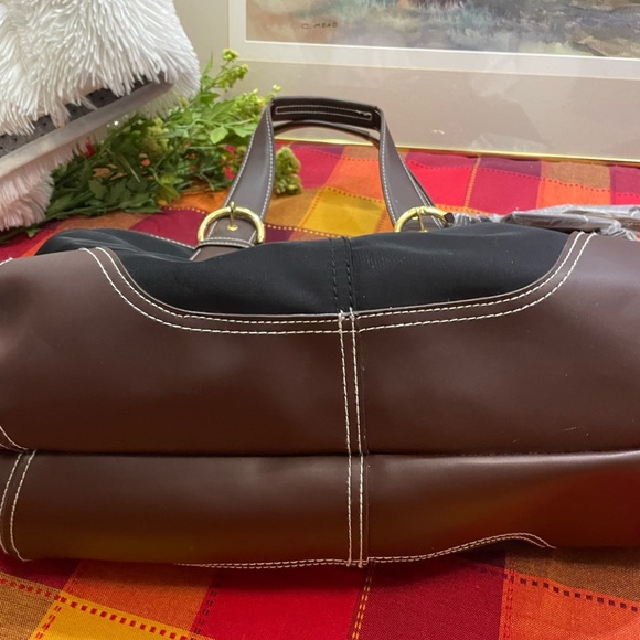 Nylon Leather shoulder straps Bag - Picture 7 of 12